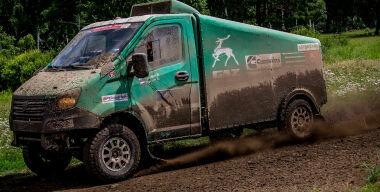 Как ГАЗель стелит по бездорожью