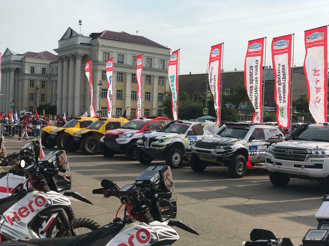 Впервые в марафоне принимают участие мотоциклисты