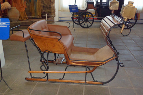 Сани XIX века.