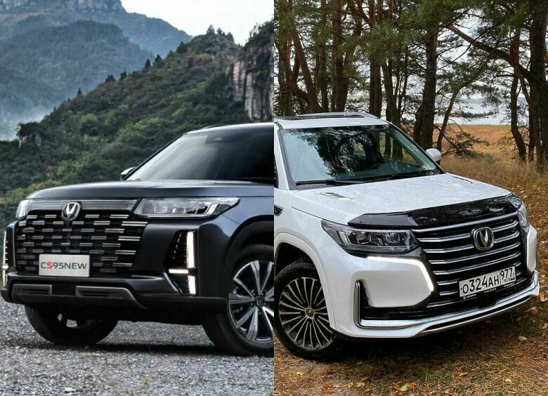 Изображение Оверсайз: сравнительный тест-драйв кроссоверов Changan CS95 и CS95 New