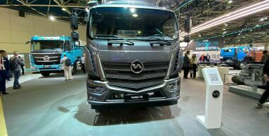 Новейшие модели грузовиков «Валдай» дебютировали на выставке Comtrans−2023