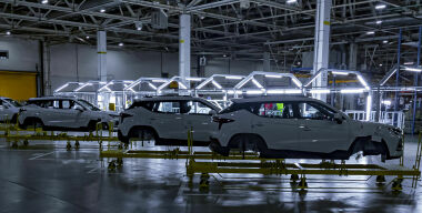 Фото завода &quot;Москвич&quot;.