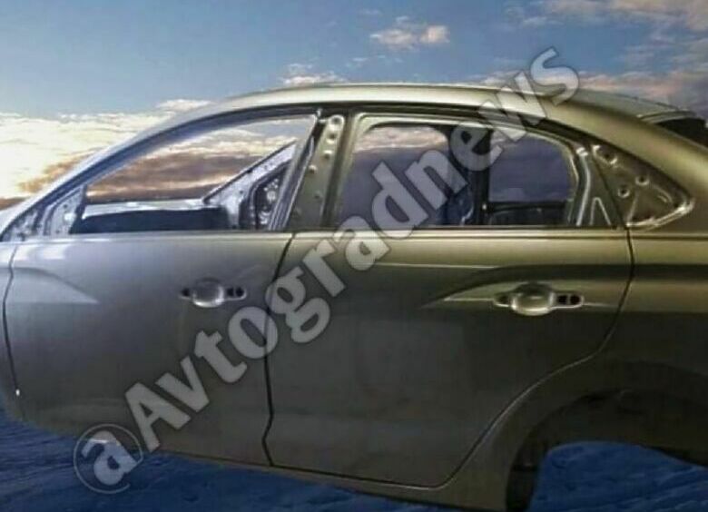 Изображение Первые фотографии будущей LADA Granta-2