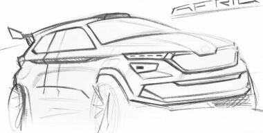 Skoda разработала кроссовер Afriq для ралли-рейда «Дакар»