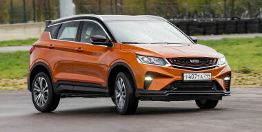 Российские продажи Geely выросли почти в четыре раза