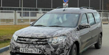 Новый LADA Largus предстал почти без камуфляжа