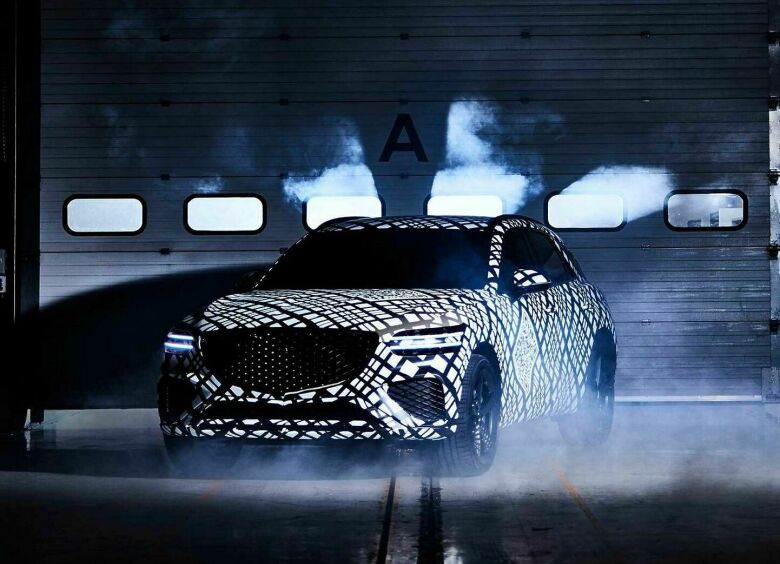 Изображение Корейцы впервые показали кроссовер Genesis GV70