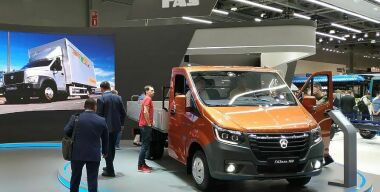 ГАЗ запатентовал переднюю консоль новой «Газели»