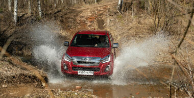Первый тест-драйв обновленного Isuzu D-Max: кроссовер в грузовой шкуре