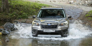 Первый тест-драйв нового Subaru Forester: третий глаз