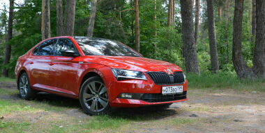 Тест-драйв Skoda Superb SportLine 4х4: замах на премиум