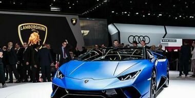 В Женеве состоялась премьера Lamborghini Huracan Performante Spyder