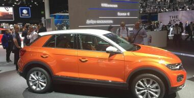На Франкфуртском моторшоу показали новый кроссовер Volkswagen T-Roc