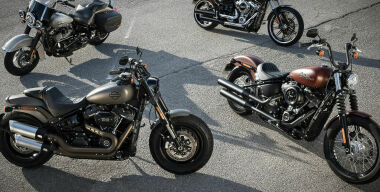 Тест-райд новой линейки Softail от компании Harley-Davidson