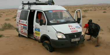 «Шелковый путь-2017»: «Соболь 4х4» покорил Китай