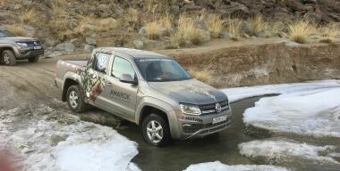 Трансазиатская экспедиция VW Amarok: по голому льду