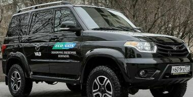 UAZ Patriot научился ездить на газе