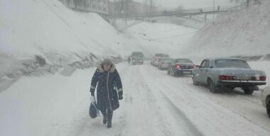 Чиновники похоронили под снегом всю страну