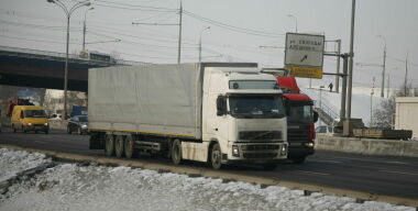 Минтранс опроверг информацию о колоннах дальнобойщиков в Московской области