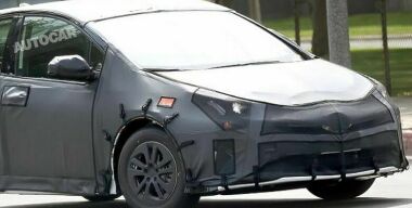 Новая Toyota Prius проходит заключительные испытания