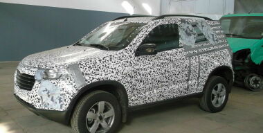 Chevrolet Niva второго поколения вышла на тесты в Подмосковье
