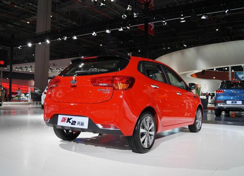 Изображение KIA Rio в кузове хэтчбек обновили пока только для Китая