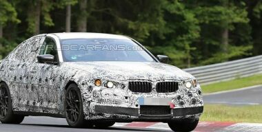Новый BMW M5 поймали в Нюрбургринге