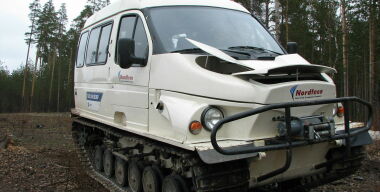 Вездеход «Бобр»: болотные выходные