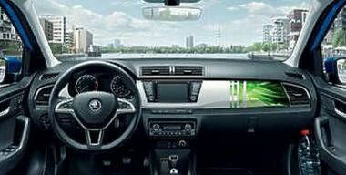Новую Skoda Fabia можно украшать фотографиями