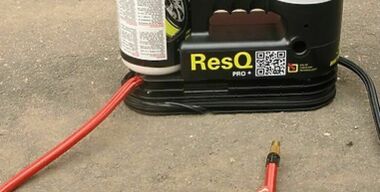 Все колеса пробиты, а ехать - можно!