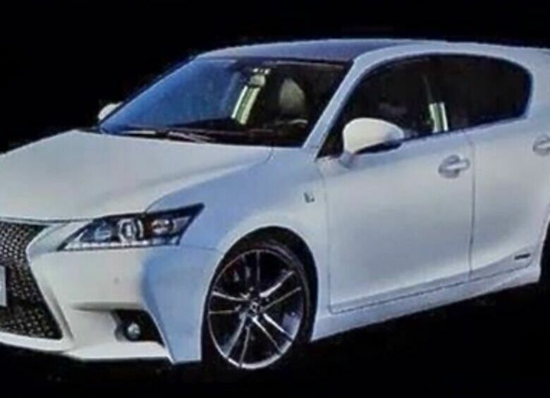 Изображение Lexus CT200h подвергся рестайлингу