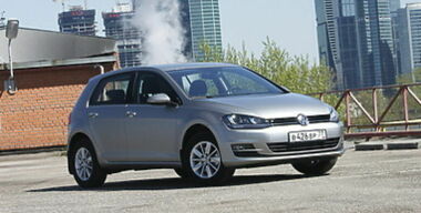 VW Golf new: олд скул
