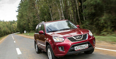 Chery Tiggo: чужая колея