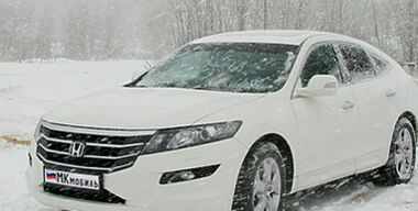 Зима. Стихия. Honda