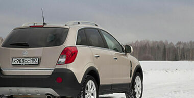 Opel Antara: снежный драйв