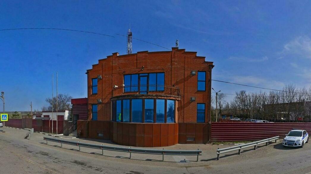 Аютинский пост ГИБДД.