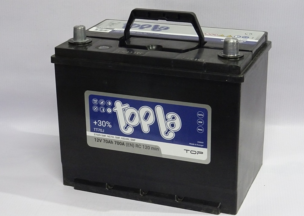 Необслуживаемая  батарея Topla Top JIS (Словения)

