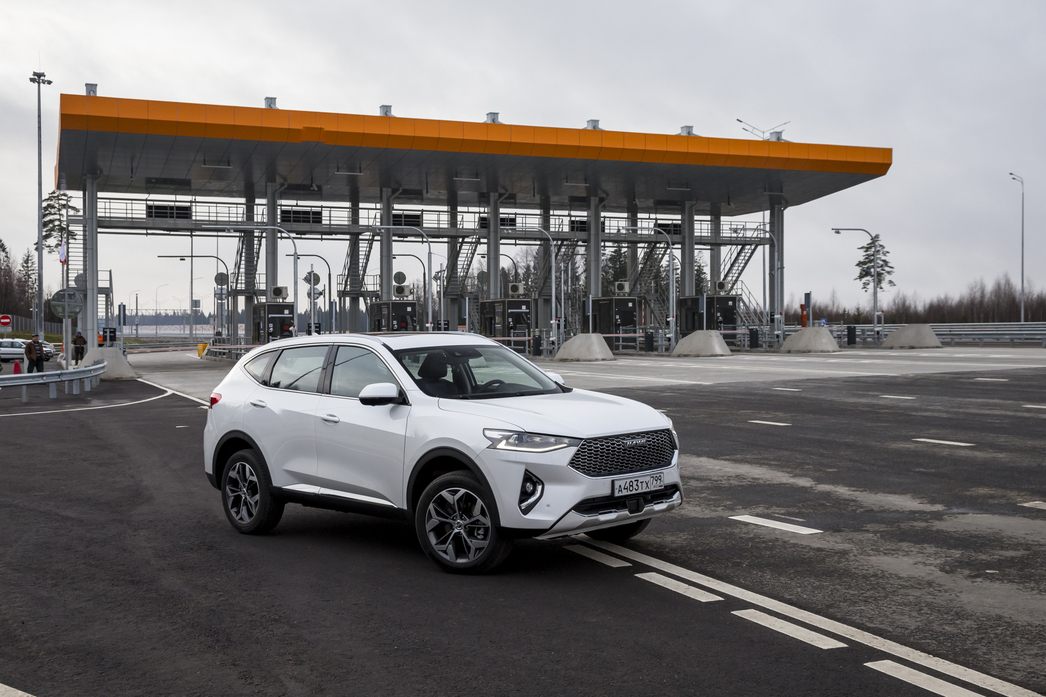 Умник: Пункт взимания платы на съезде с М-11 на ЦКАД