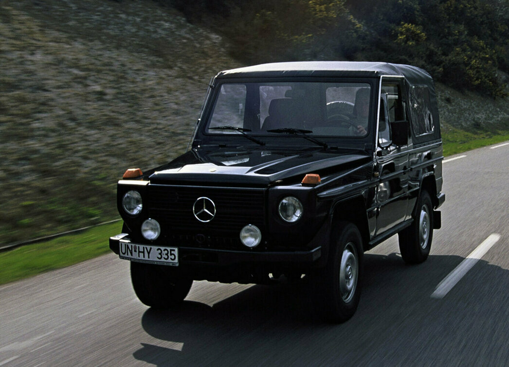 На фото Mercedes-Benz G-Class 1980 модельного года