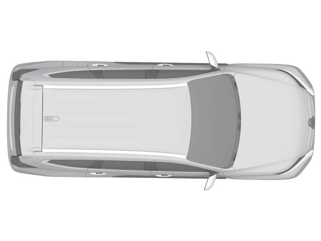 На фото патентное изображение обновленного Mitsubishi ASX