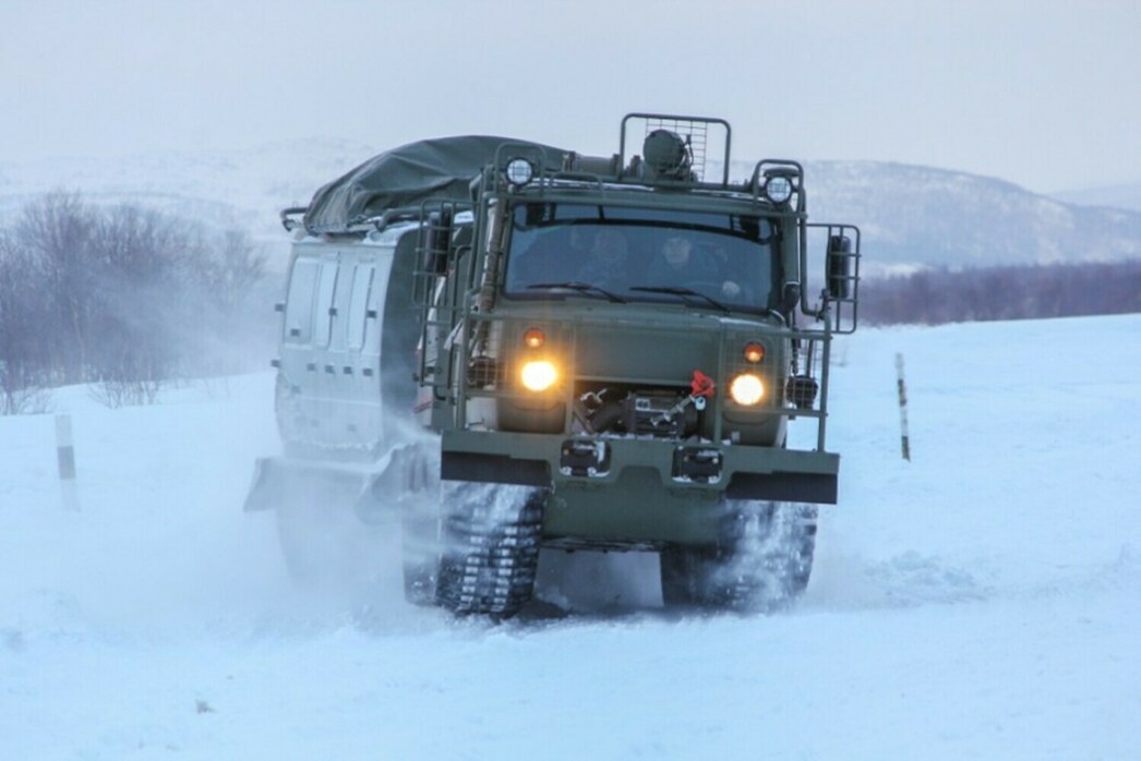 ГАЗ-3344 с другим вариантом кабины