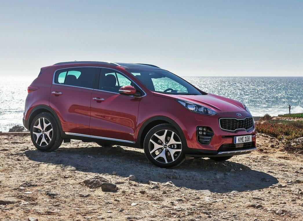 На фото KIA Sportage 2016 модельного года