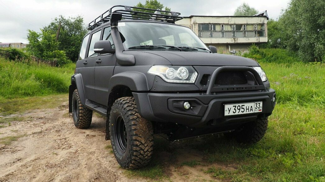 Силовой бампер производства «АВС-Дизайн»