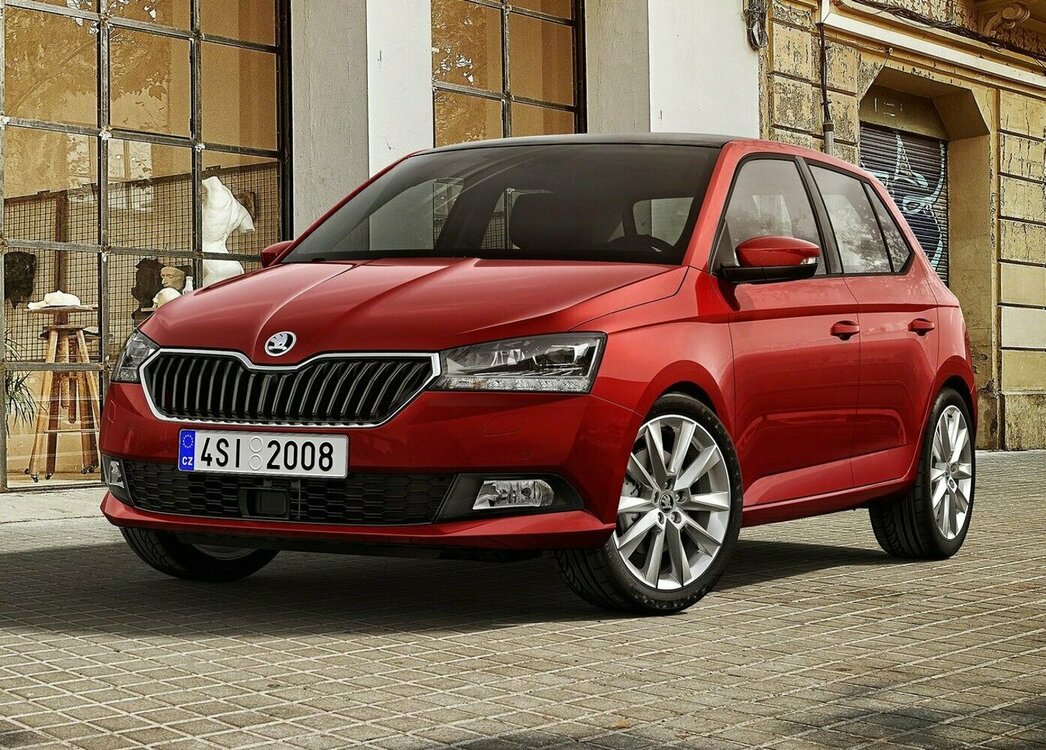 На фото Skoda Fabia