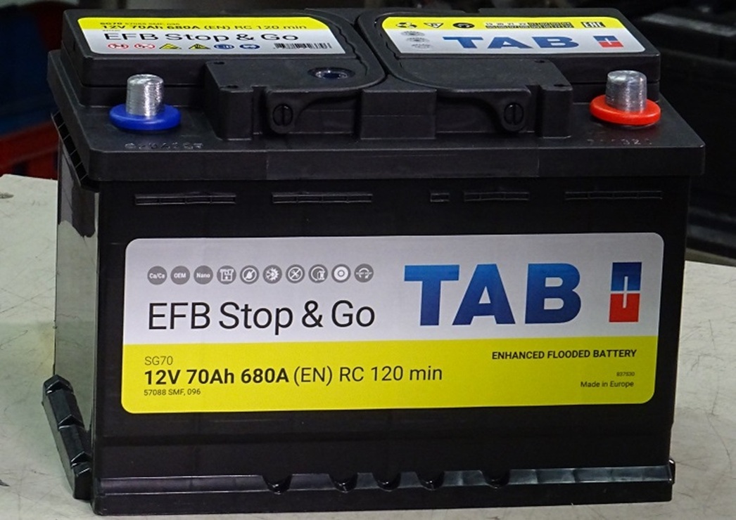 Батареи TAB EFB Stop&Go могут практически полностью восстанавливать свою емкость после глубокого разряда.
