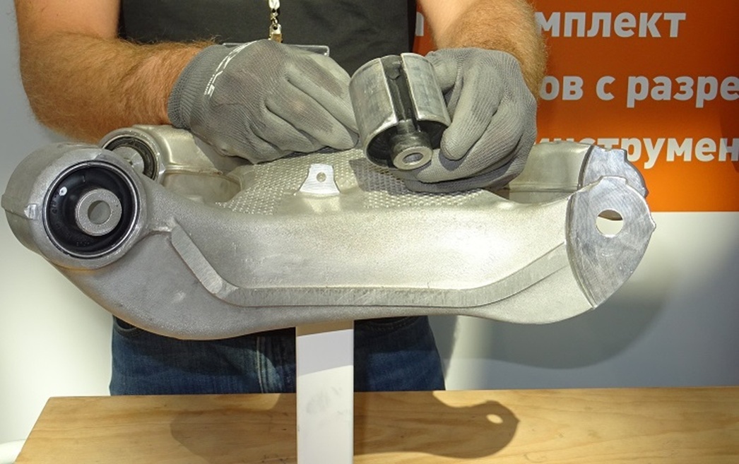 Использование ремкомплекта Meyle-НD позволяет провести ремонт рычага BMW серий 5, 6, 7 и X5 за несколько минут.