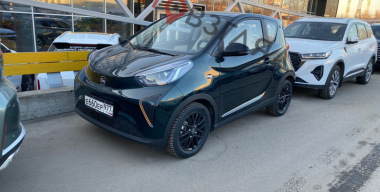 Chery привезла в Россию субкомпактный хетчбэк eQ1