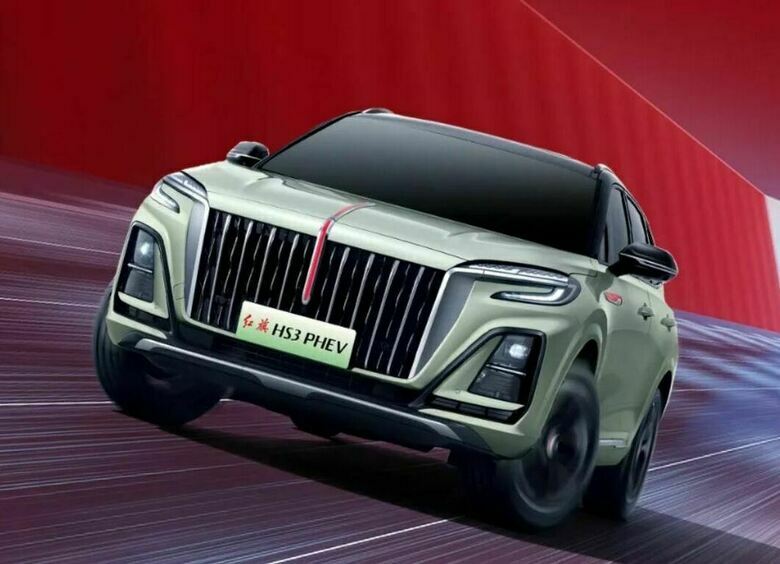 Изображение Компактный кроссовер Hongqi HS3 получил гибридную версию