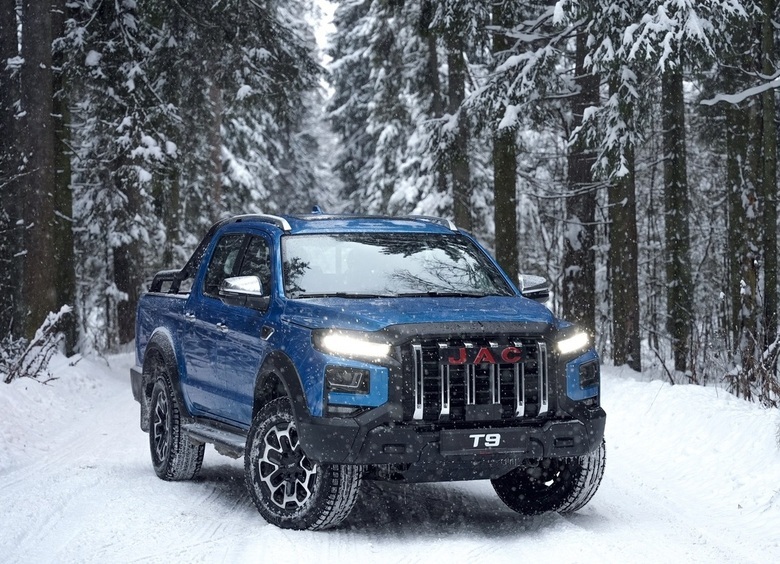 Изображение JAC подтвердил появление пикапа Т9 с дизелем в РФ и анонсировал локализацию