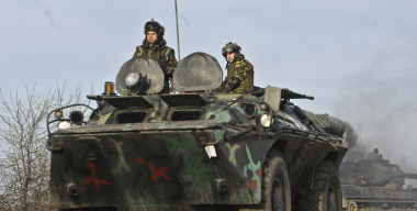 Одно слово — румын: на Украине «засветился» ЗРК на базе румынского БТР